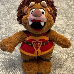 Disney Plush Monster with Red and Brown Outfit